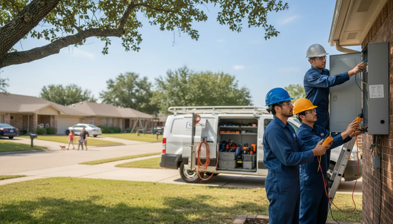 Certified electrician providing emergency electrical services in Chestnut, IL